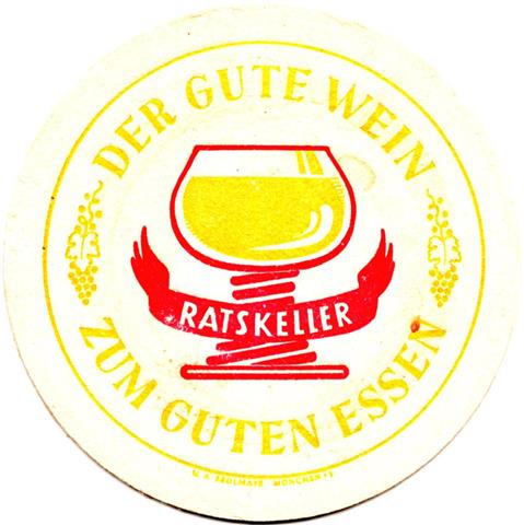 augsburg a-by ratskeller 2b (rund215-der gute-u sedlmayr-gelbrot) 